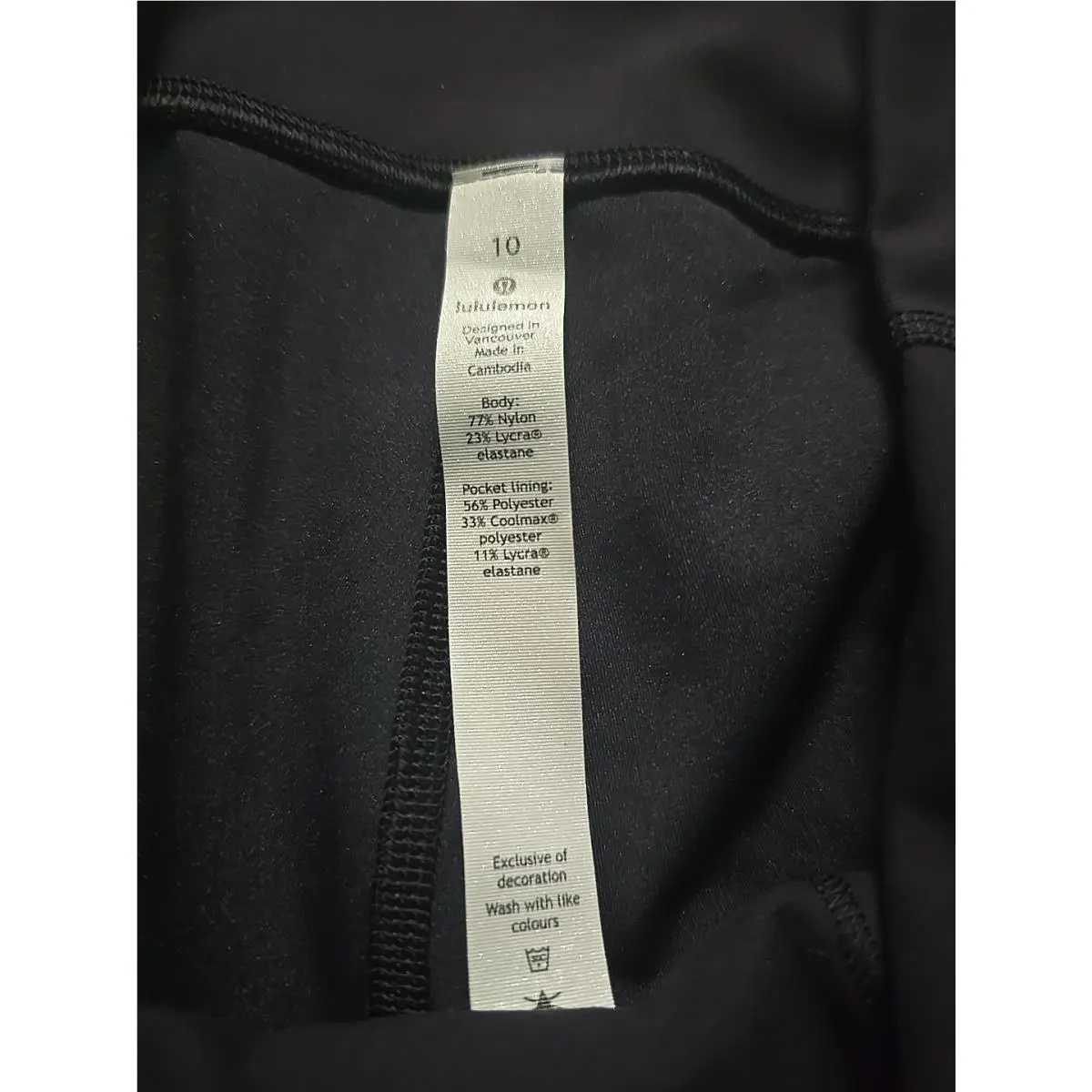 Lululemon clothing - Black 4