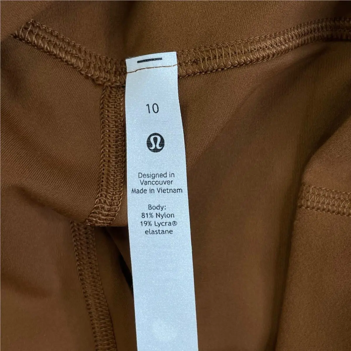 Lululemon clothing - Brown 1