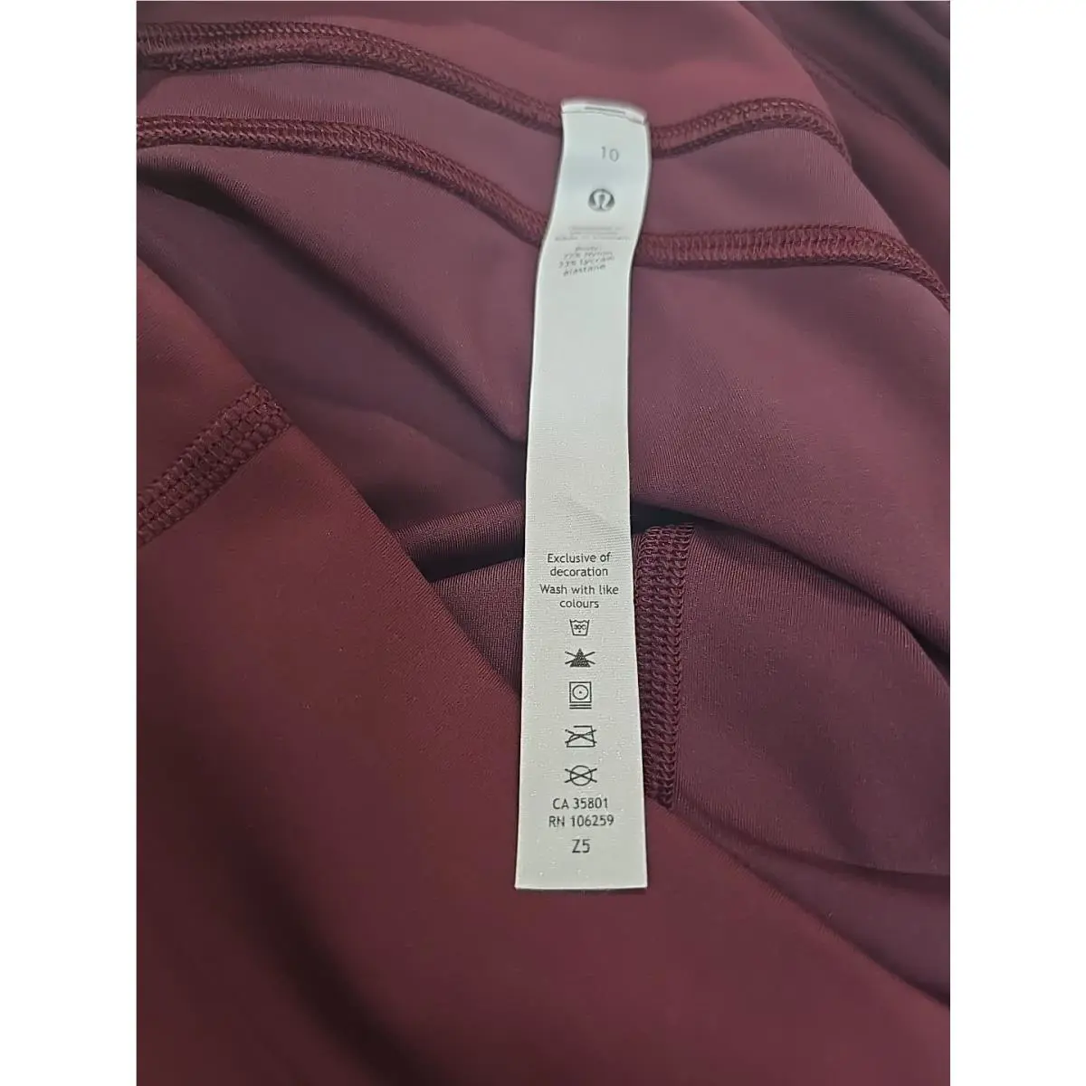 Lululemon clothing - Red 4