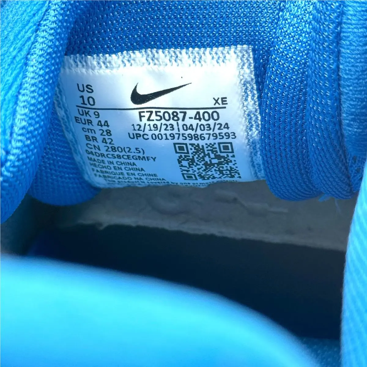 Nike shoes - Nike Pegasus 41 - Pegasus - FZ5087-400 - Blue (UPC: 197598679593) 3
