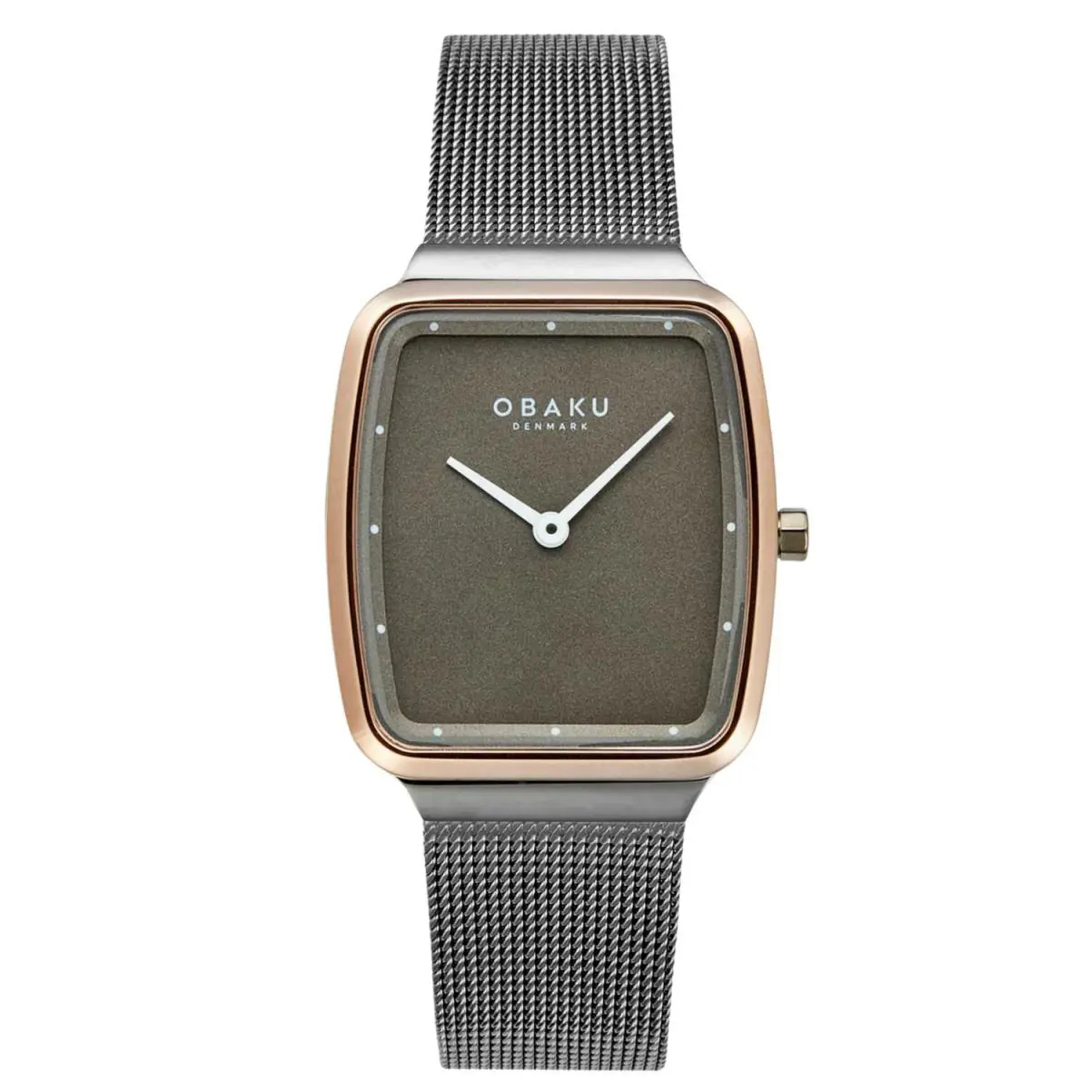 Obaku Women`s Tern Lille Grey Dial Watch - V267LXPUMU