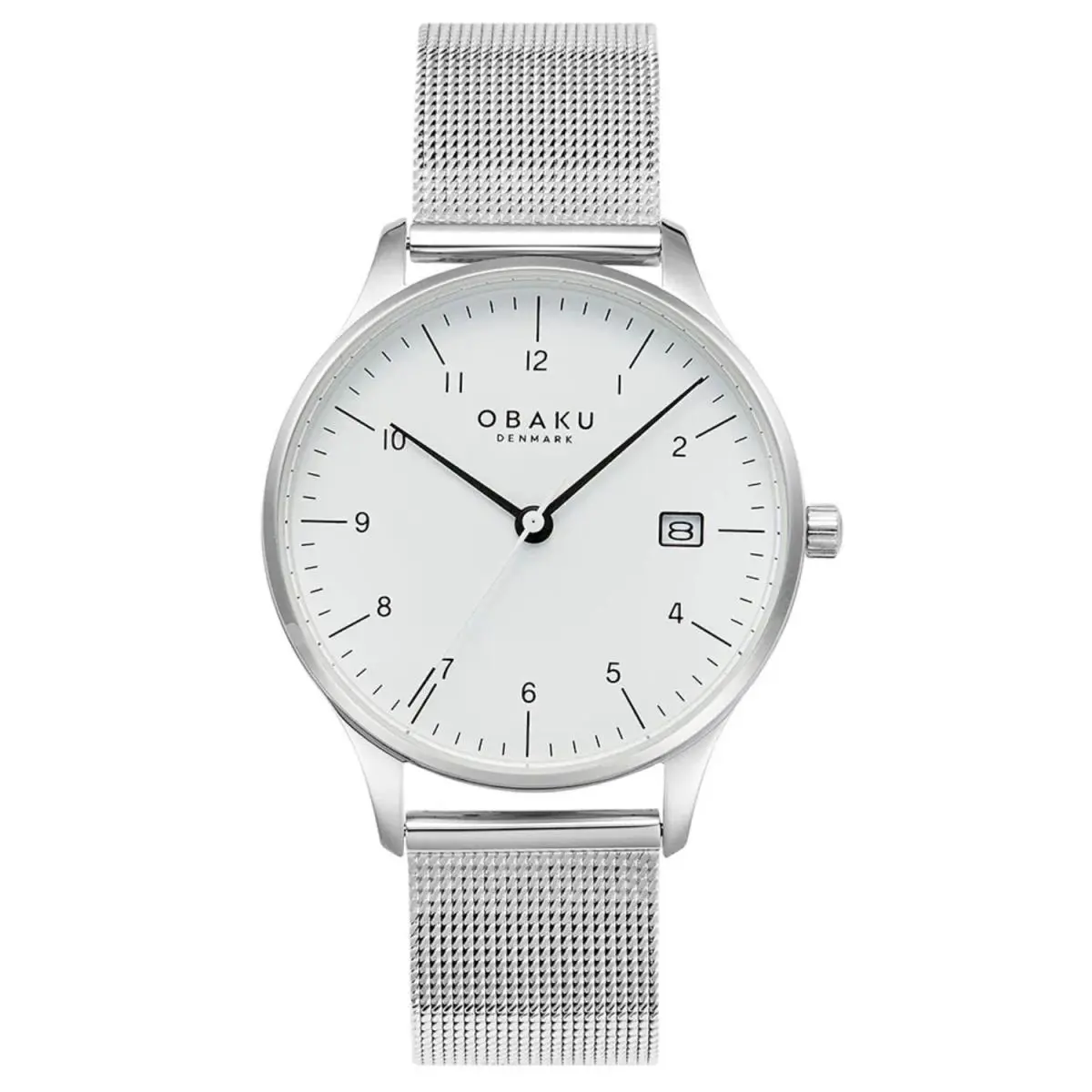Women`s Chia Lille White Dial Watch - V298LDCWMC by Obaku