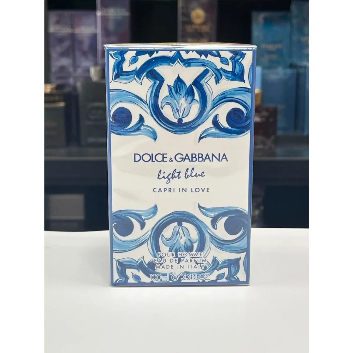 Dolce Gabbana Light Blue Capri In Love Eau de Parfum For Men 3.3 Fl. Oz. / 100