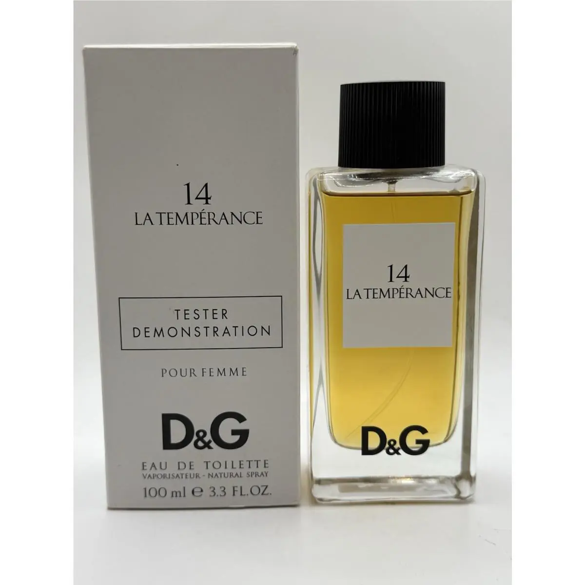 Dolce Gabbana La Temperance 14 Pour Femme 3.3 oz 100 ml Edt Nwtb