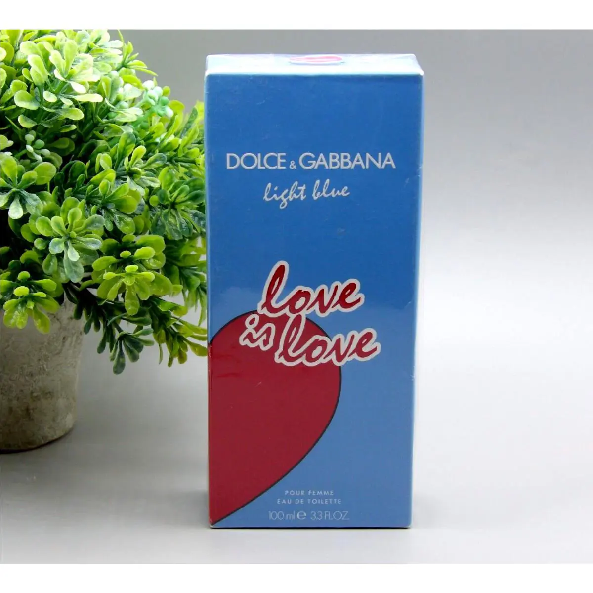 Dolce Gabbana Light Blue Love is Love Eau De Toilette Spray 3.3 oz
