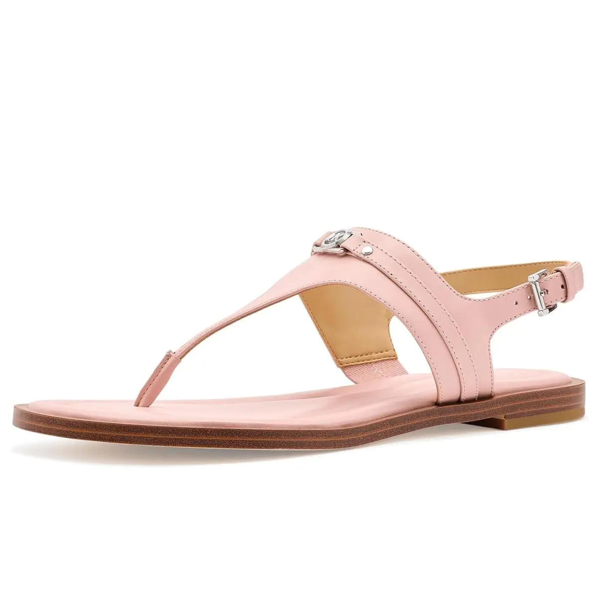 Woman`s Sandals Michael  Mandy Thong Sandal Smokey Rose by Michael Kors
