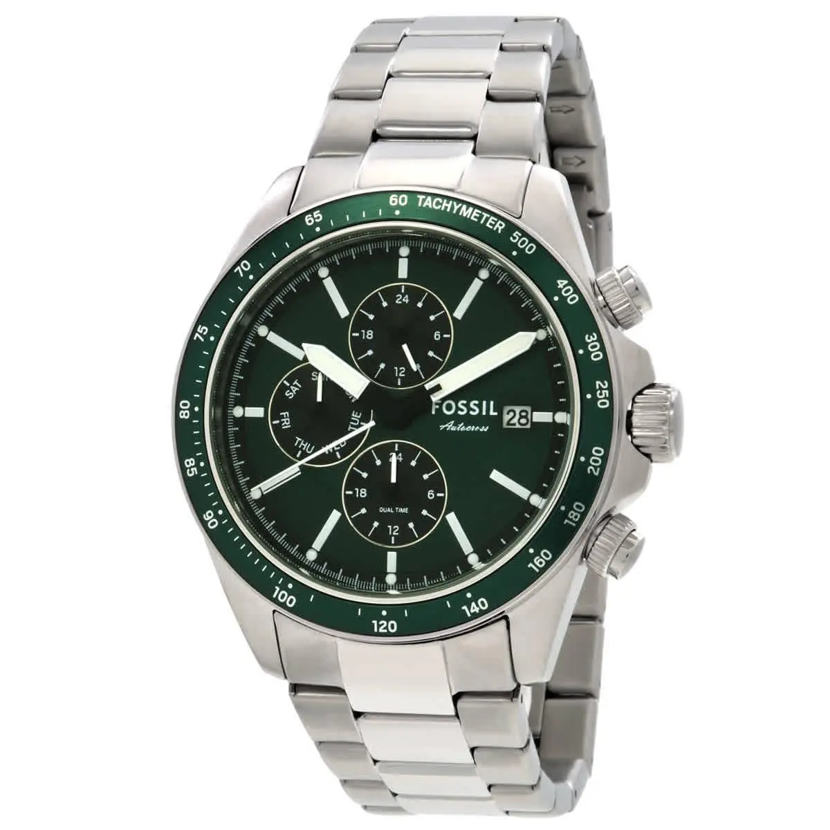 Autocross Multifunction Quartz Green Dial Watch FS6127 by Fossil