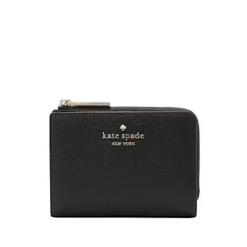 Kate Spade Lena Small L Pebbled Leather Zip Wallet KL842