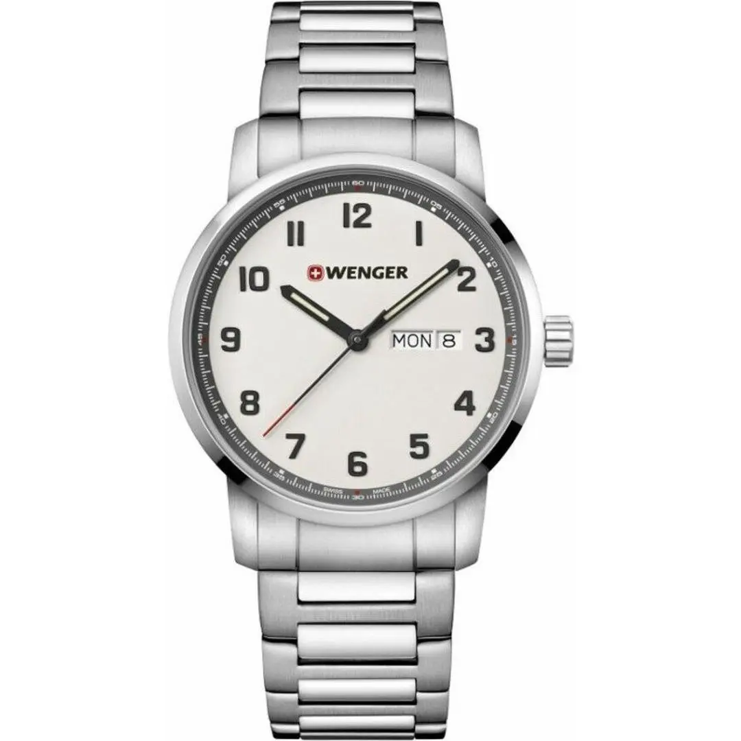 Wenger Swiss Army Men`s 01.1541.120 Attitude Stainless Steel Watch 42mm