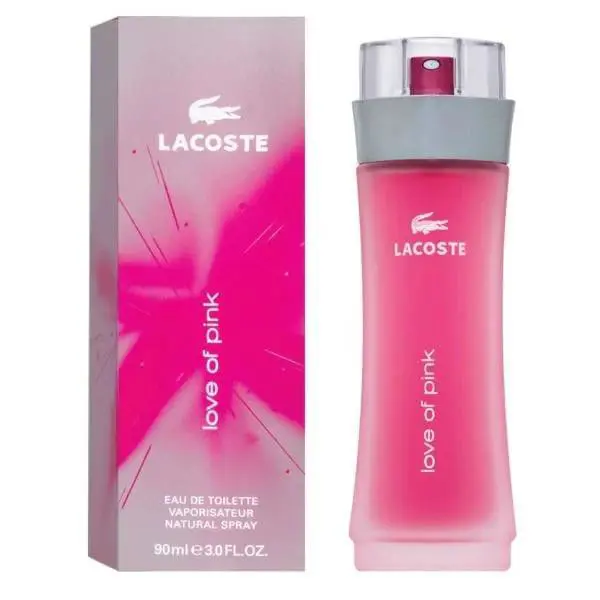 Women Lacoste Love Of Pink 3.0 Oz- 90ml Edt Spray /nib /authentic /