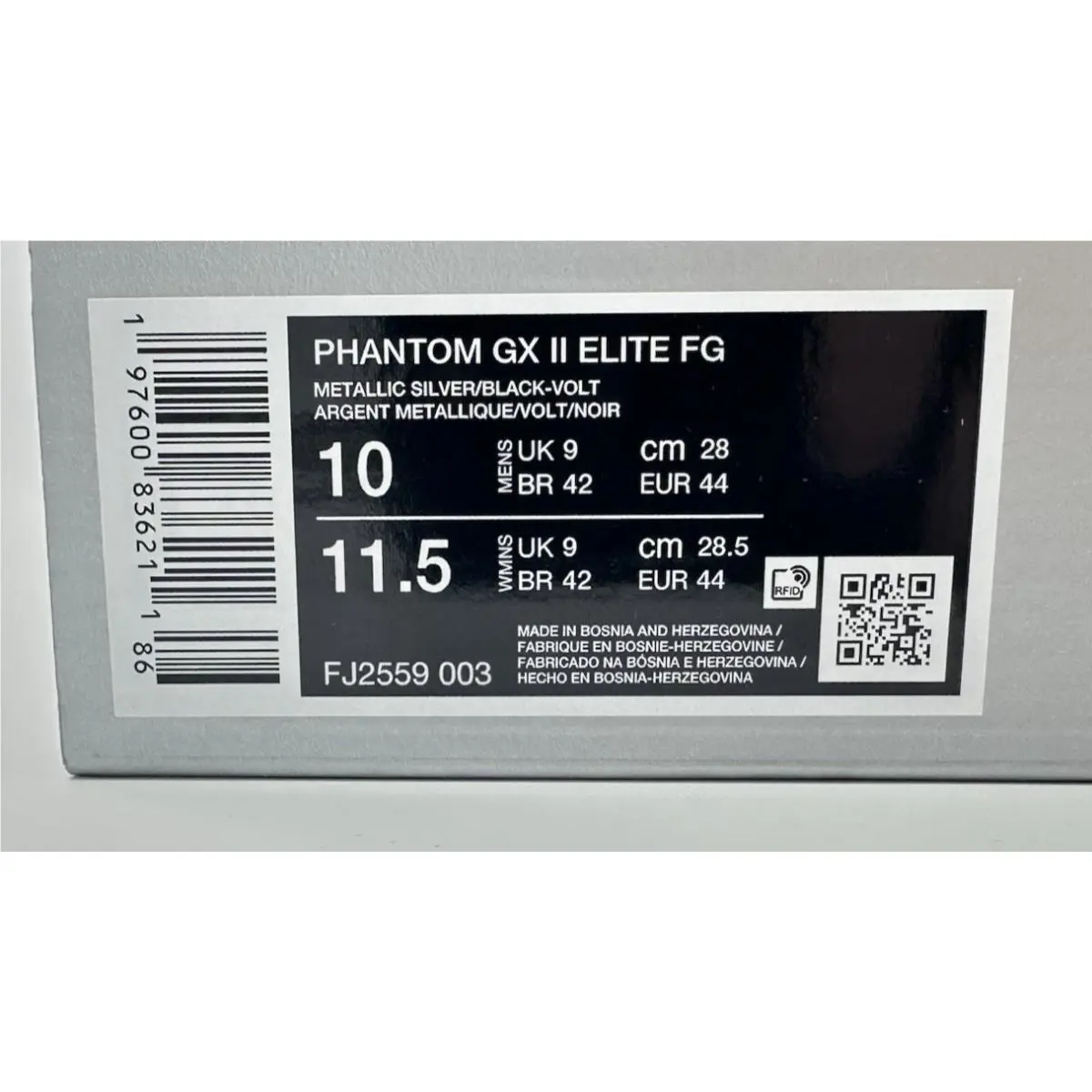 Nike shoes - Nike Phantom GX Elite - Phantom Elite - FJ2586-300 - Volt (UPC: 197600849242) 13