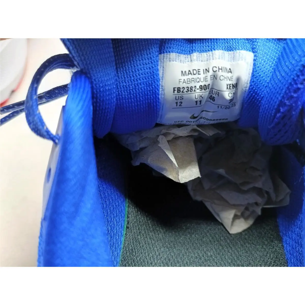 Nike shoes - Nike Air Zoom Pegasus 40 - FB2382-900 - Blue (UPC: 196609989898) 4