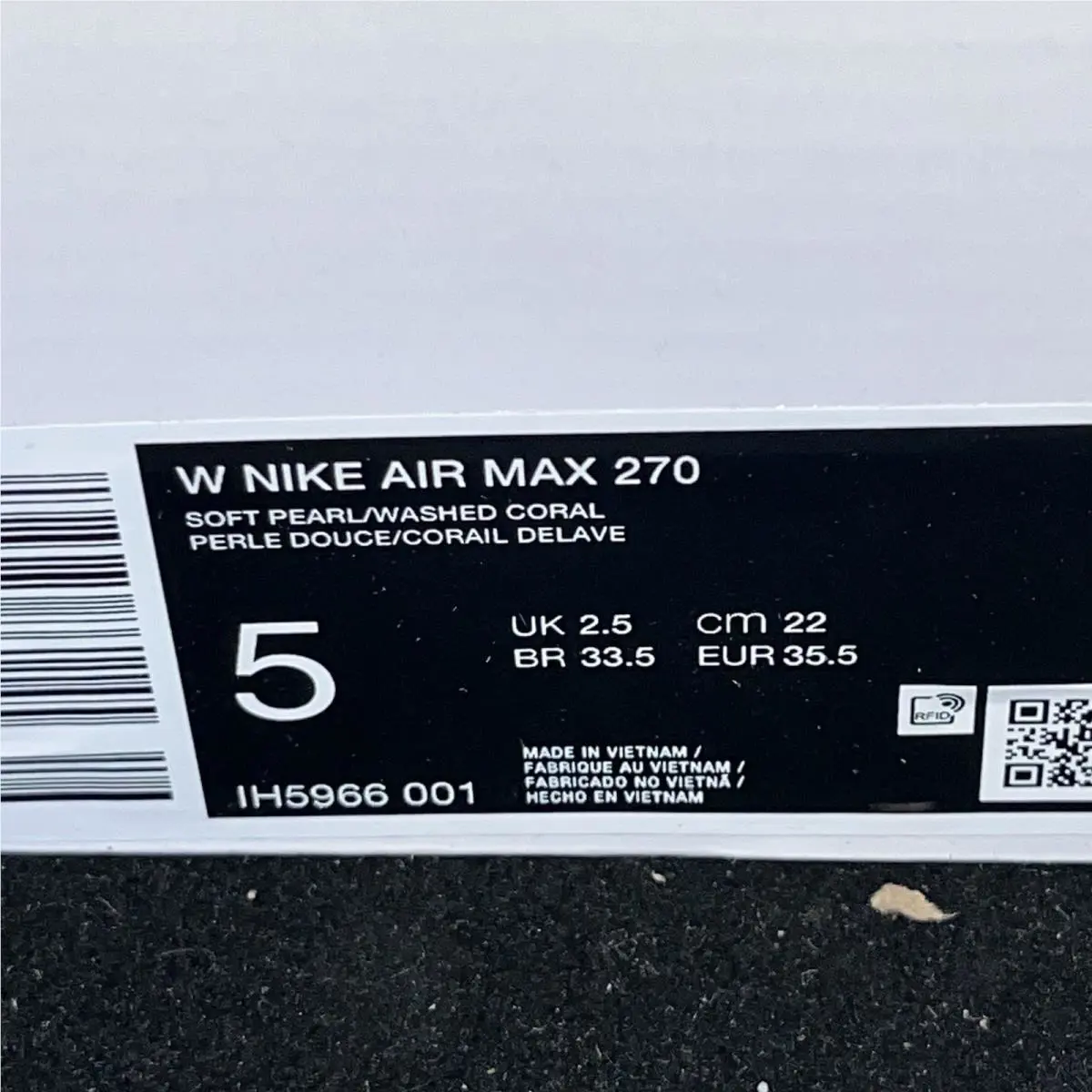 Nike shoes - Nike Air Max 270 - Air Max - AH6789-501 - Ivory 5