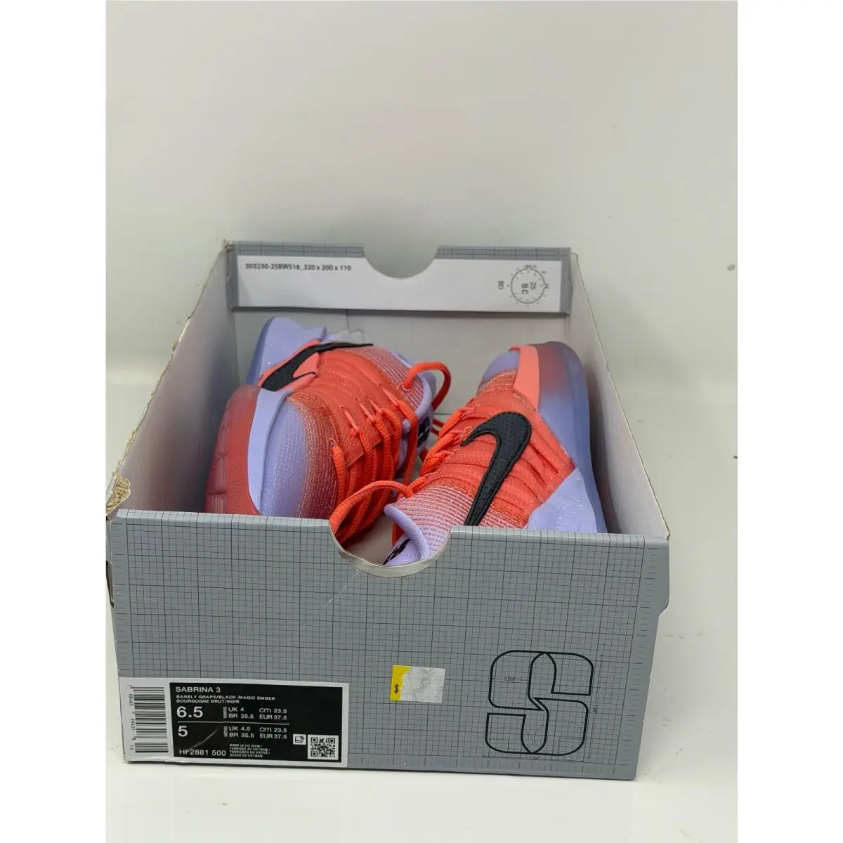 Nike shoes - Nike Sabrina 3 - Sabrina - HF2881-500 - Multicolor (UPC: 198485294318) 3
