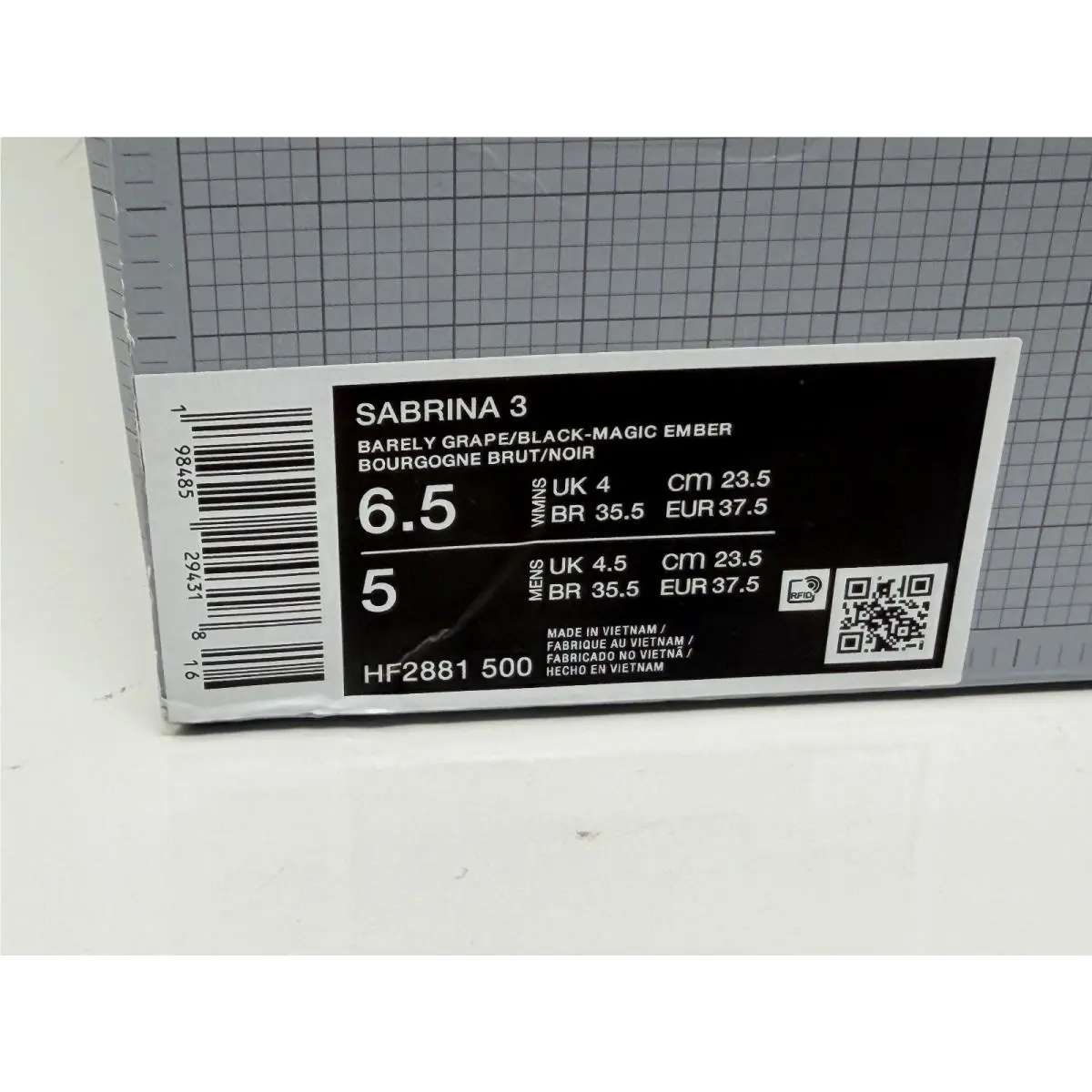 Nike shoes - Nike Sabrina 3 - Sabrina - HF2881-500 - Multicolor (UPC: 198485294318) 4