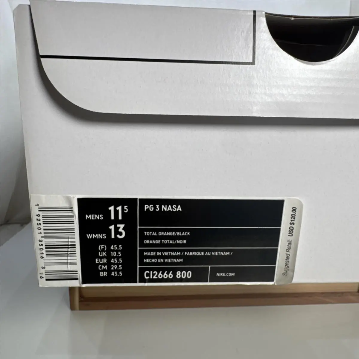 Nike shoes - Nike Pg 3 - CI2666-800 - Orange (UPC: 0192501350163) 10