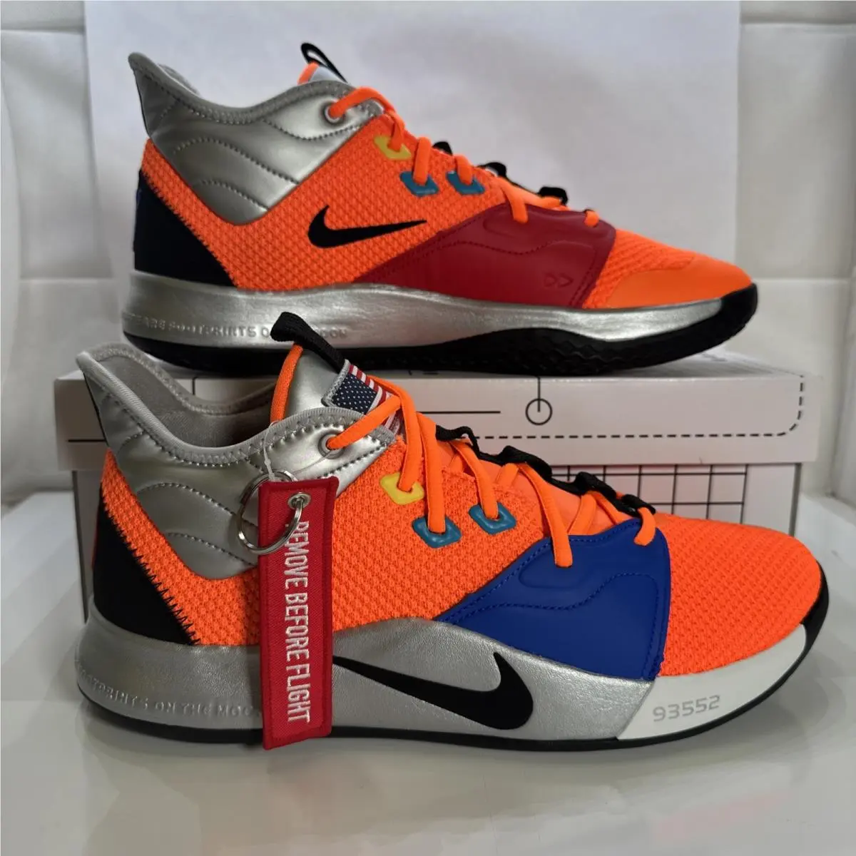 Nike shoes - Nike Pg 3 - CI2666-800 - Orange (UPC: 0192501350163) 0