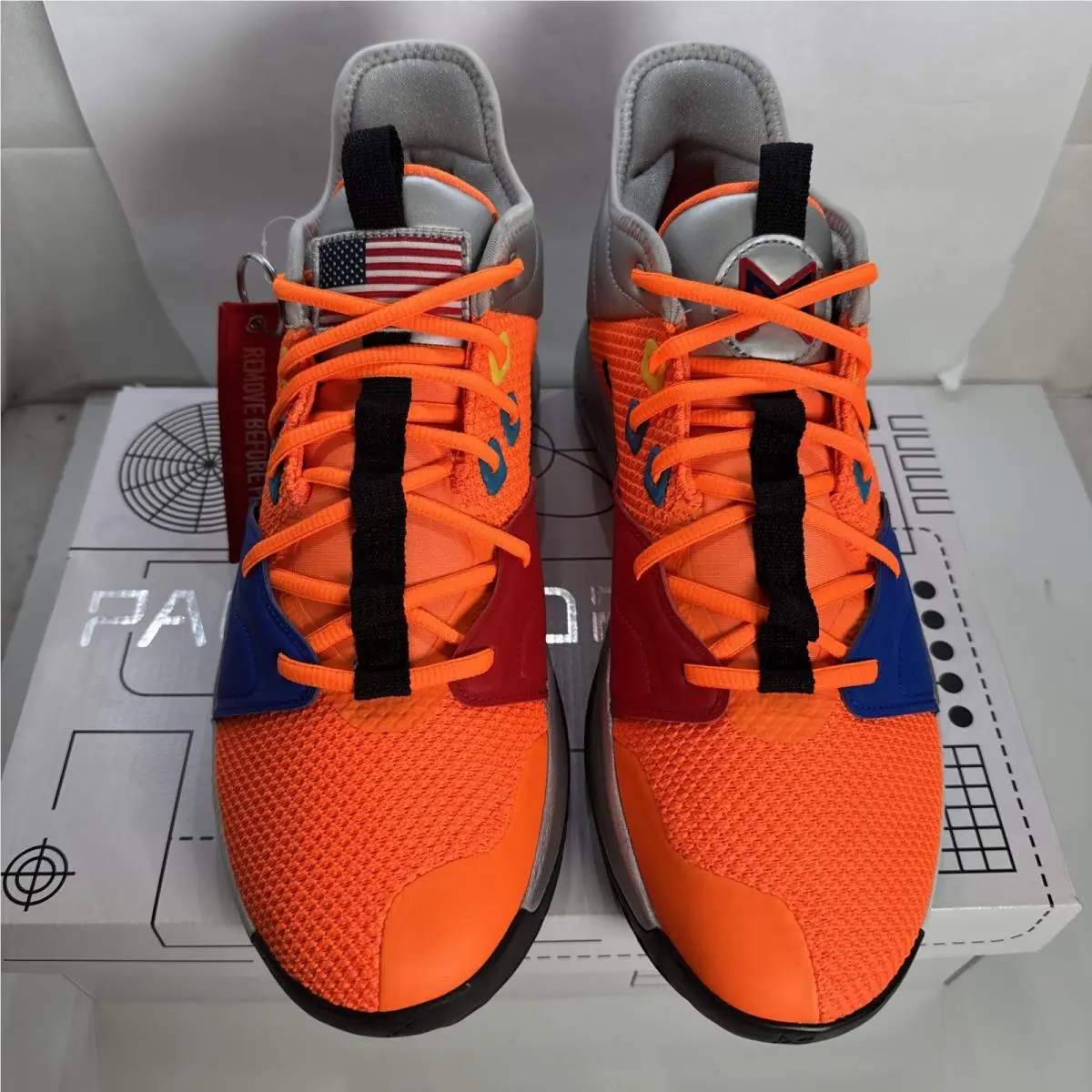 Nike shoes - Nike Pg 3 - CI2666-800 - Orange (UPC: 0192501350163) 2
