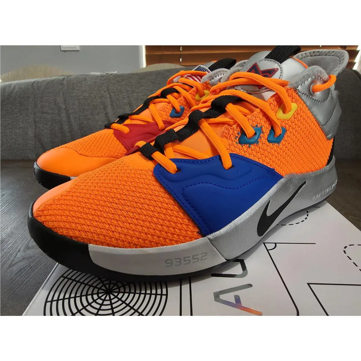 Nike shoes - Nike Pg 3 - CI2666-800 - Orange 2