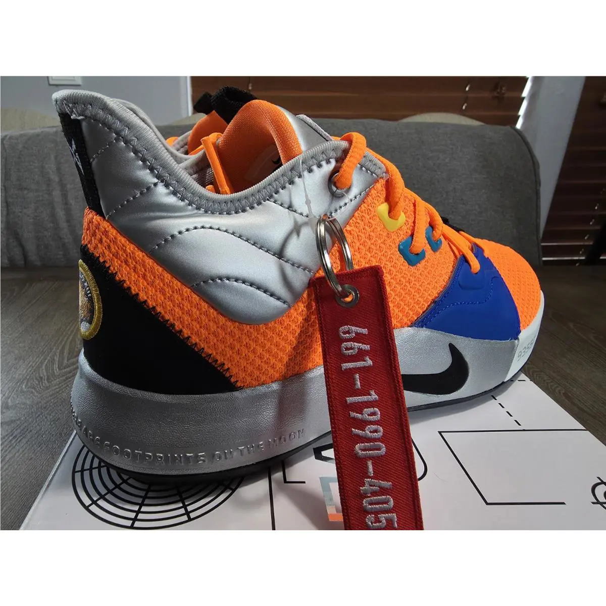 Nike shoes - Nike Pg 3 - CI2666-800 - Orange 5