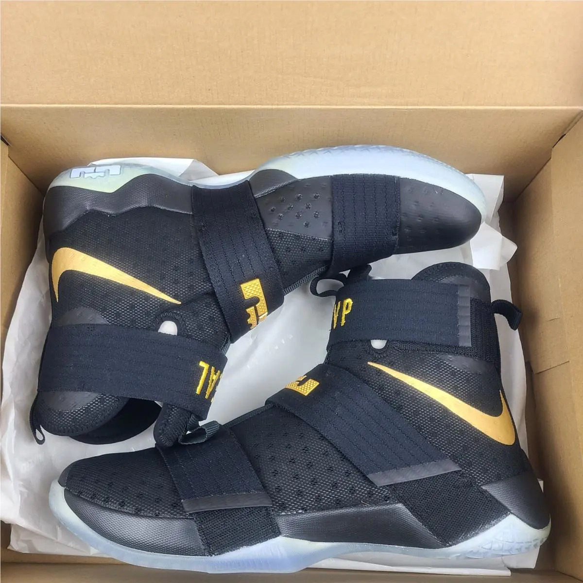 Nike shoes - Nike LeBron Zoom Soldier - LeBron Zoom Soldier - 885682-991 - Black 14