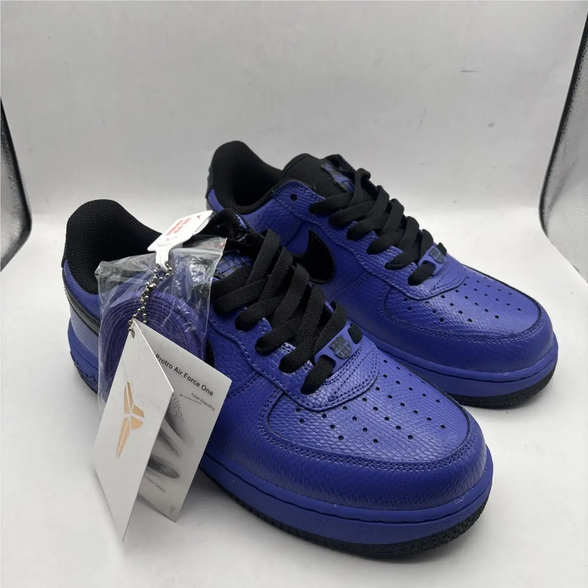 Kobe Bryant x FC Barcelona x Nike Air Force 1 Proto Low Persian Violet Size 8.5