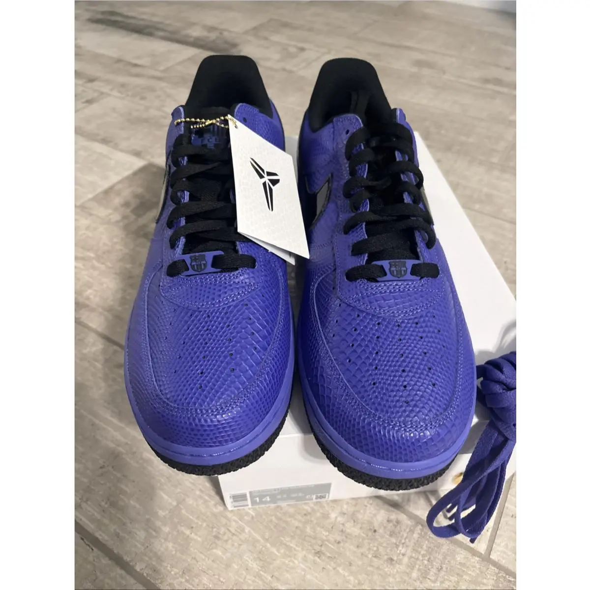 Nike shoes - Nike Air Force 1 - Air Force - II7062-500 - Purple, Manufacturer: Persian Violet/Black 0