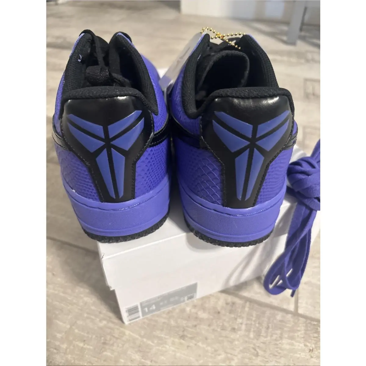Nike shoes - Nike Air Force 1 - Air Force - II7062-500 - Purple, Manufacturer: Persian Violet/Black 2