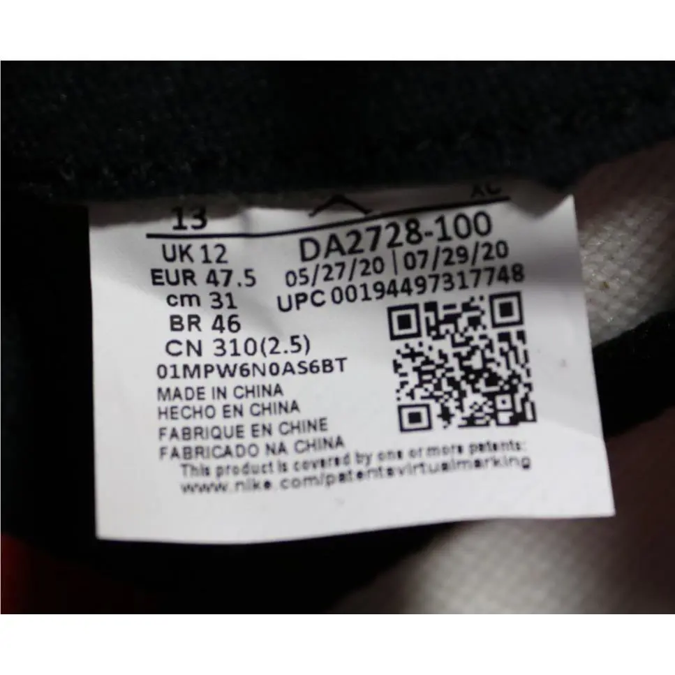 Nike shoes - 1 Retro High OG - Retro High - DA2728-100 - Multicolor (UPC: 0194497317748) 14