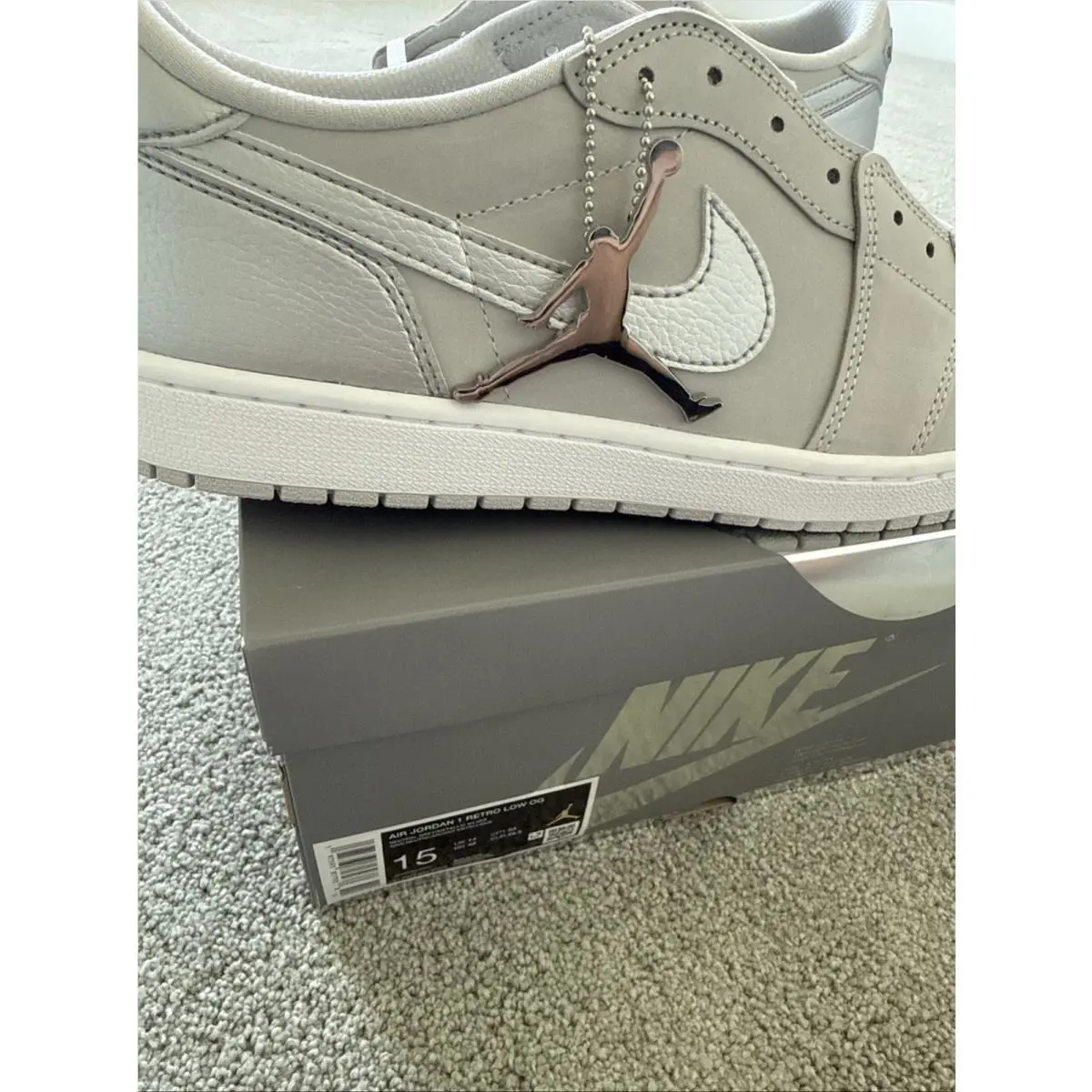 Nike shoes - Air Jordan Retro - Air Retro - Silver 0