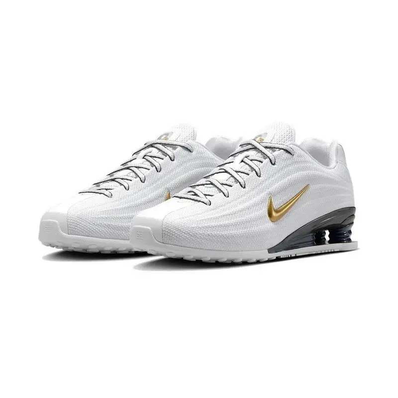 Nike Shox 2 Sneaker Shoes White HQ7540-100 Women`s Size 7.5