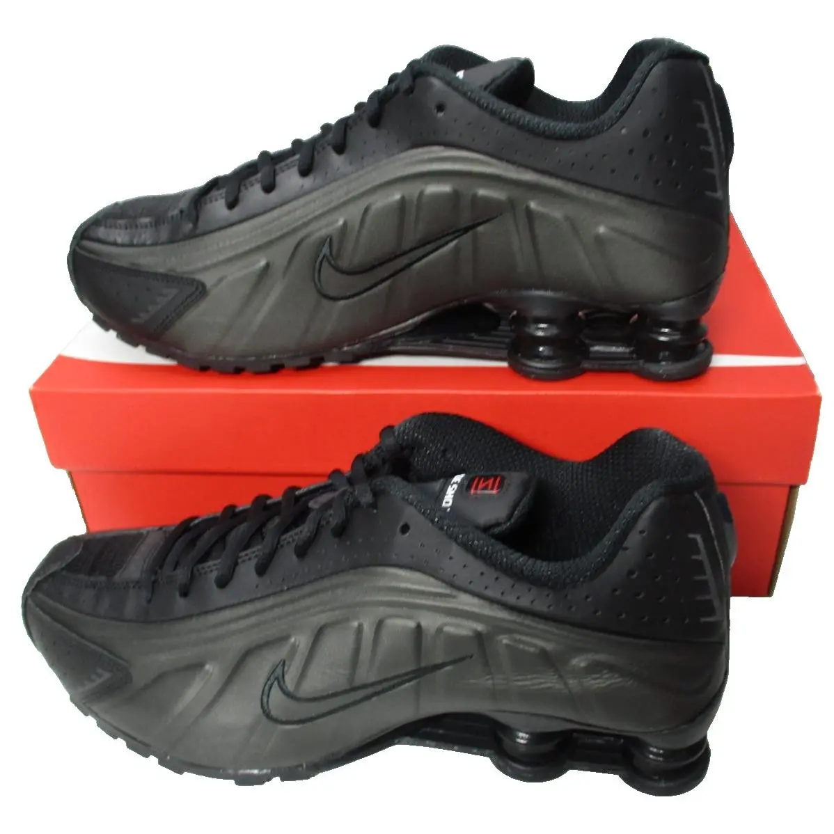 Nike shoes - Nike Shox R4 - Shox - HQ1988-001 - Black (UPC: 197859055098) 0