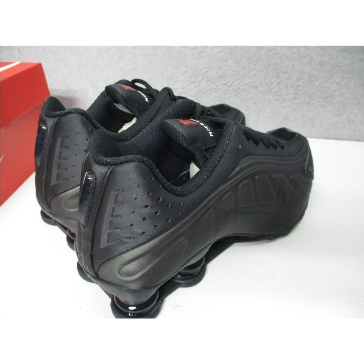 Nike shoes - Nike Shox R4 - Shox - HQ1988-001 - Black 4