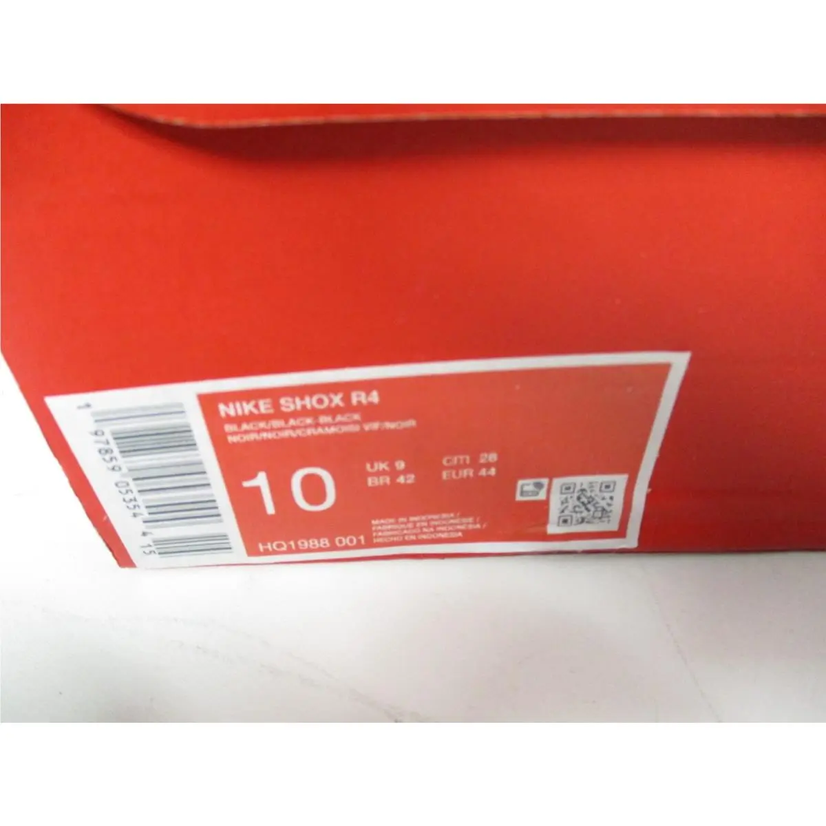 Nike shoes - Nike Shox R4 - Shox - HQ1988-001 - Black 5