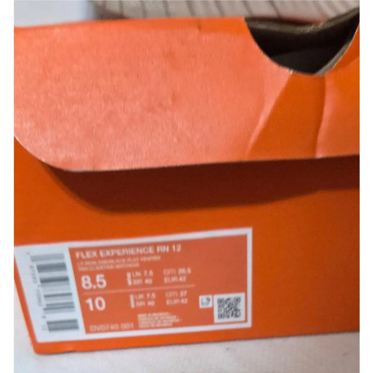 Nike shoes - Nike Flex Experience Run 12 - DV0740-300 - LIGHT ARMY/ANTHRACITE (UPC: 197601146524) 5