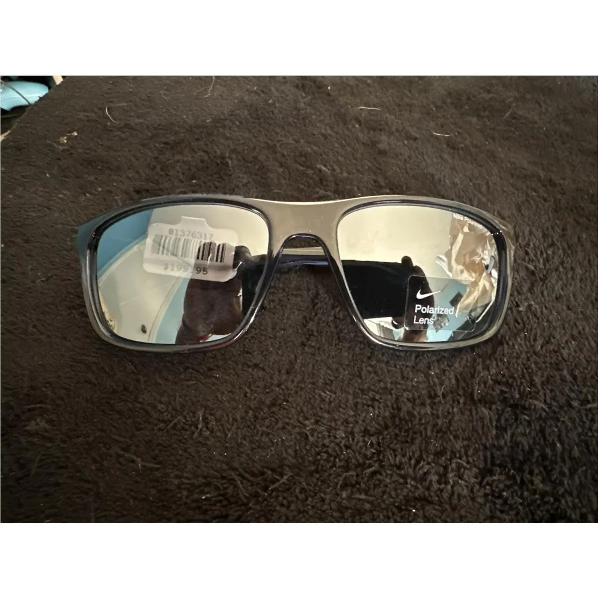 Nike FIRE-L-P-FD1819-011-5818 Blue Sunglasses