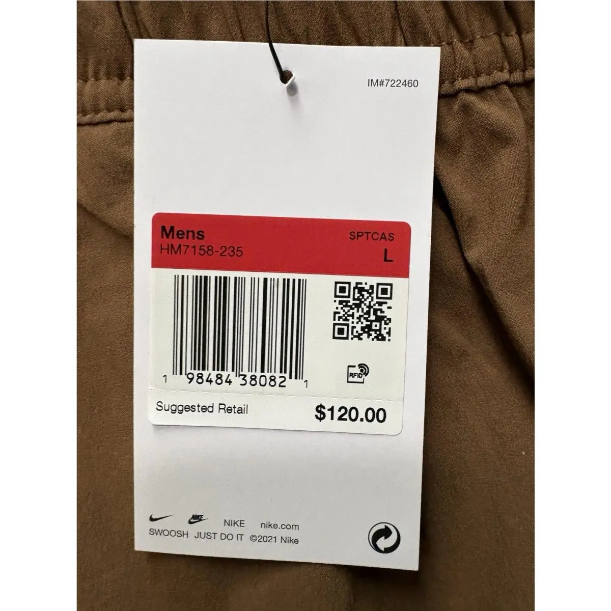 Nike clothing - HM7158010 - HM7158010 - Brown (UPC: 0198484380821) 2