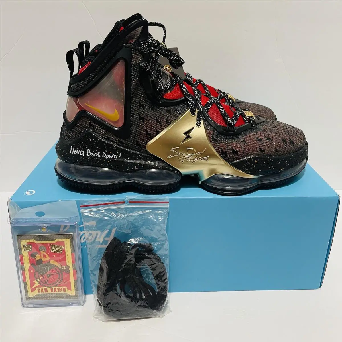 Nike shoes - Nike LeBron 19 - LeBron - DR6255-001 - Black 0