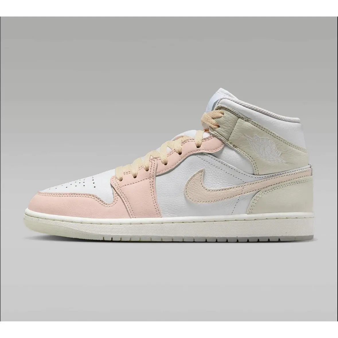 Nike shoes - Air Jordan 1 Mid SE - HJ6654-100 - Beige 0