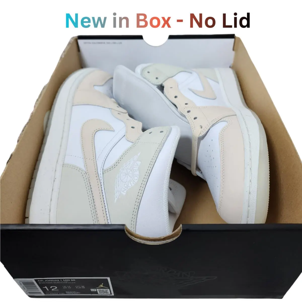 Nike shoes - Air Jordan 1 - Air - HJ6654-100 - White, Manufacturer: White/Sea Glass/Glacier Blue/Guava Ice 9