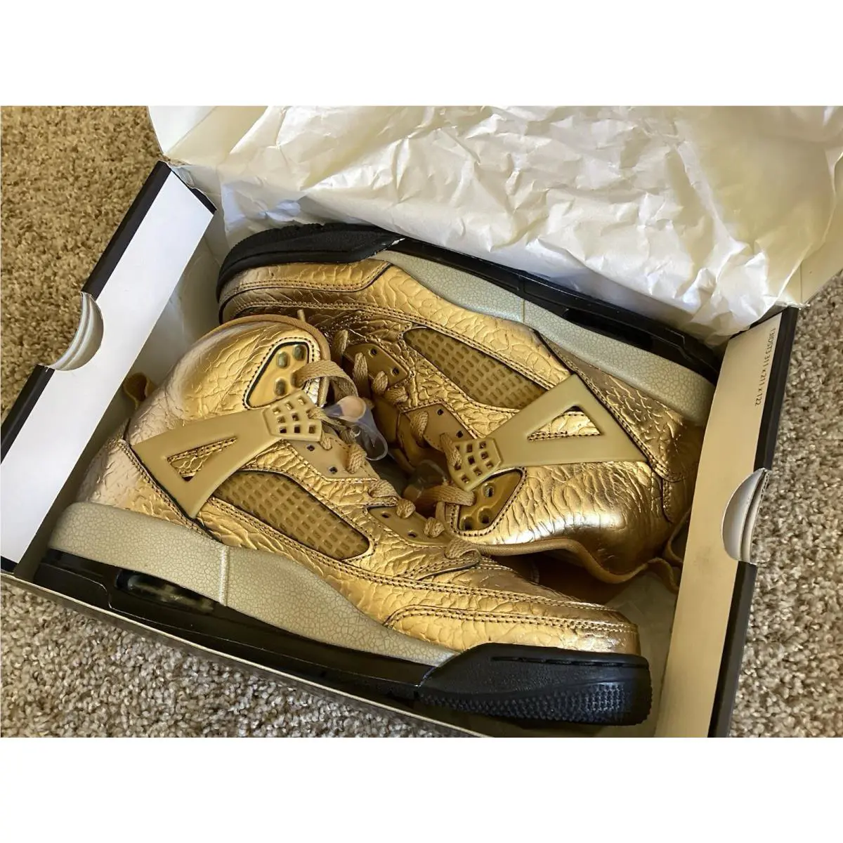 Nike shoes - Jordan Spizike - Spizike - Gold 0