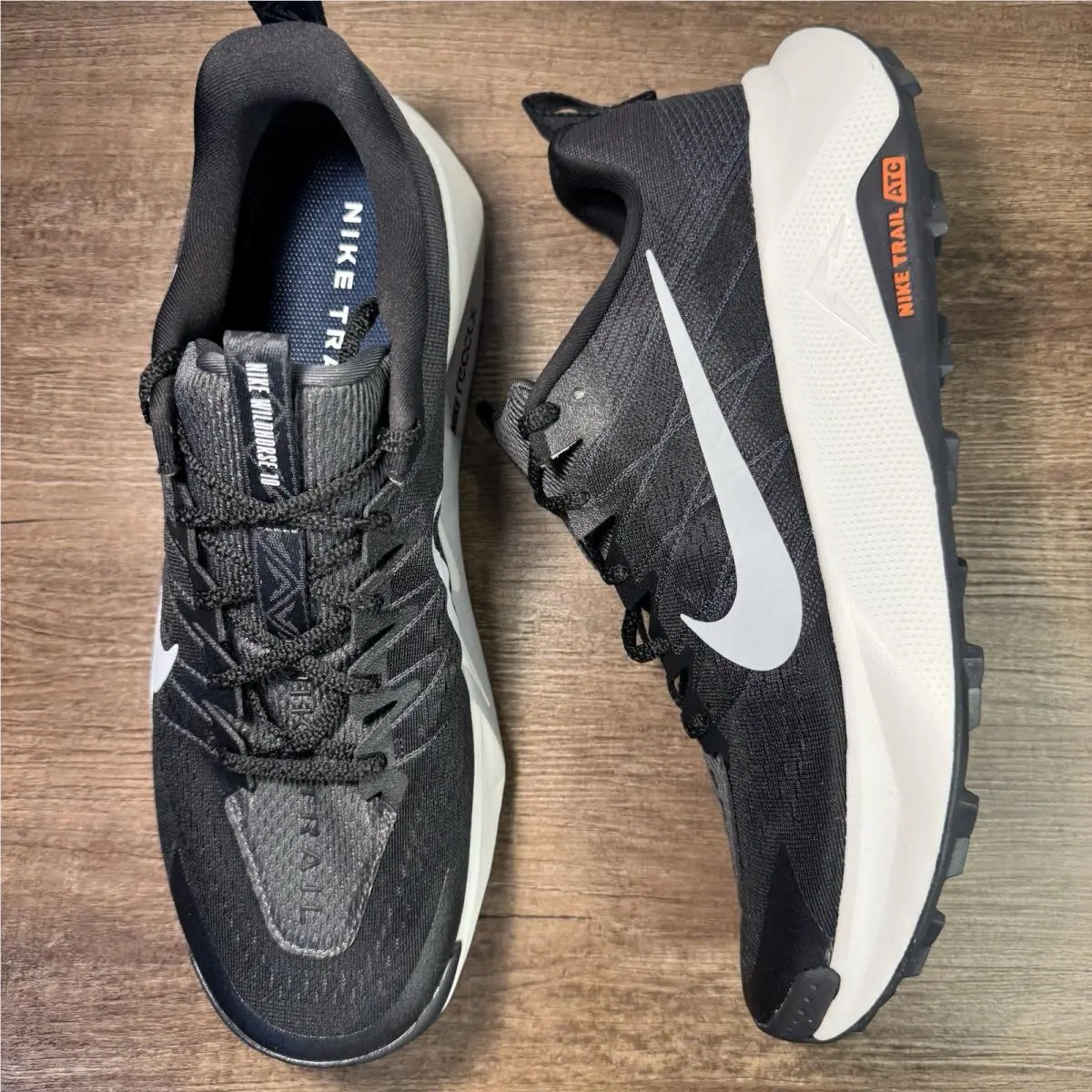 Reactx Wildhorse 10 ‘black/wolf Grey’ Men’s Size 14 FV2338-001 No Lid by Nike