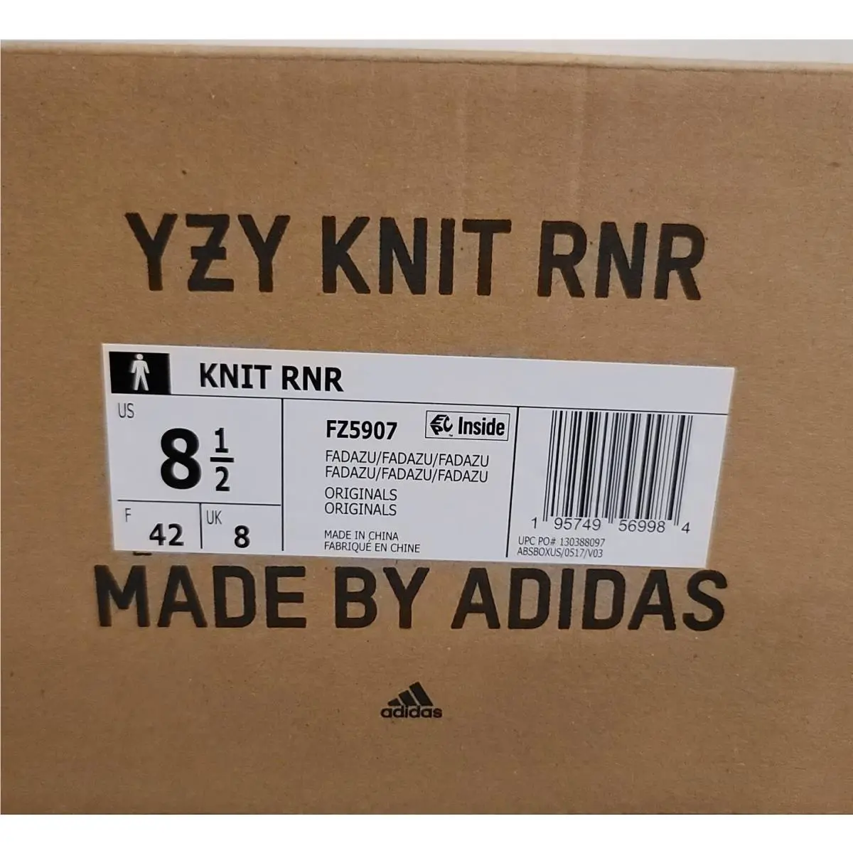 Nike shoes - adidas Yeezy Knit Runner - adidas Yeezy Knit Runner - FZ5907 - FADED AZURE/FADED AZURE/FADED AZURE 10
