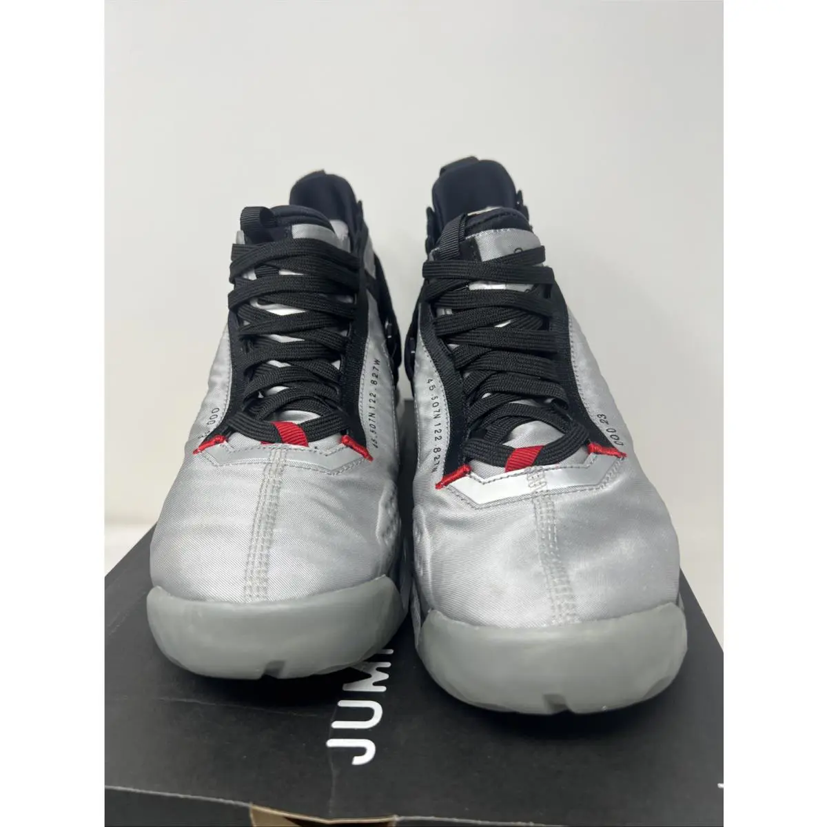 Nike shoes - Jordan Proto Max 720 - Proto Max - BQ6623002 - Metallic Silver / Gym Red (UPC: 193151655783) 4