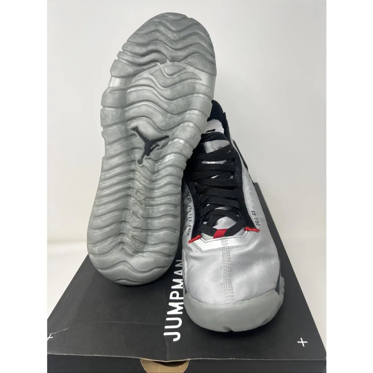 Nike shoes - Jordan Proto Max 720 - Proto Max - BQ6623002 - Metallic Silver / Gym Red (UPC: 193151655783) 6