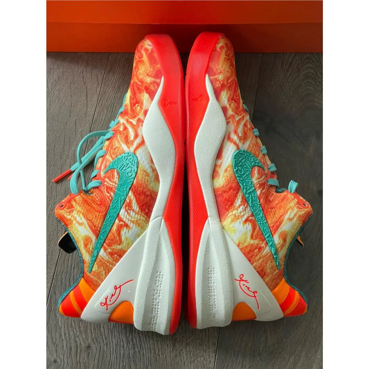Nike shoes - Nike Kobe 8 - Kobe - Orange 2
