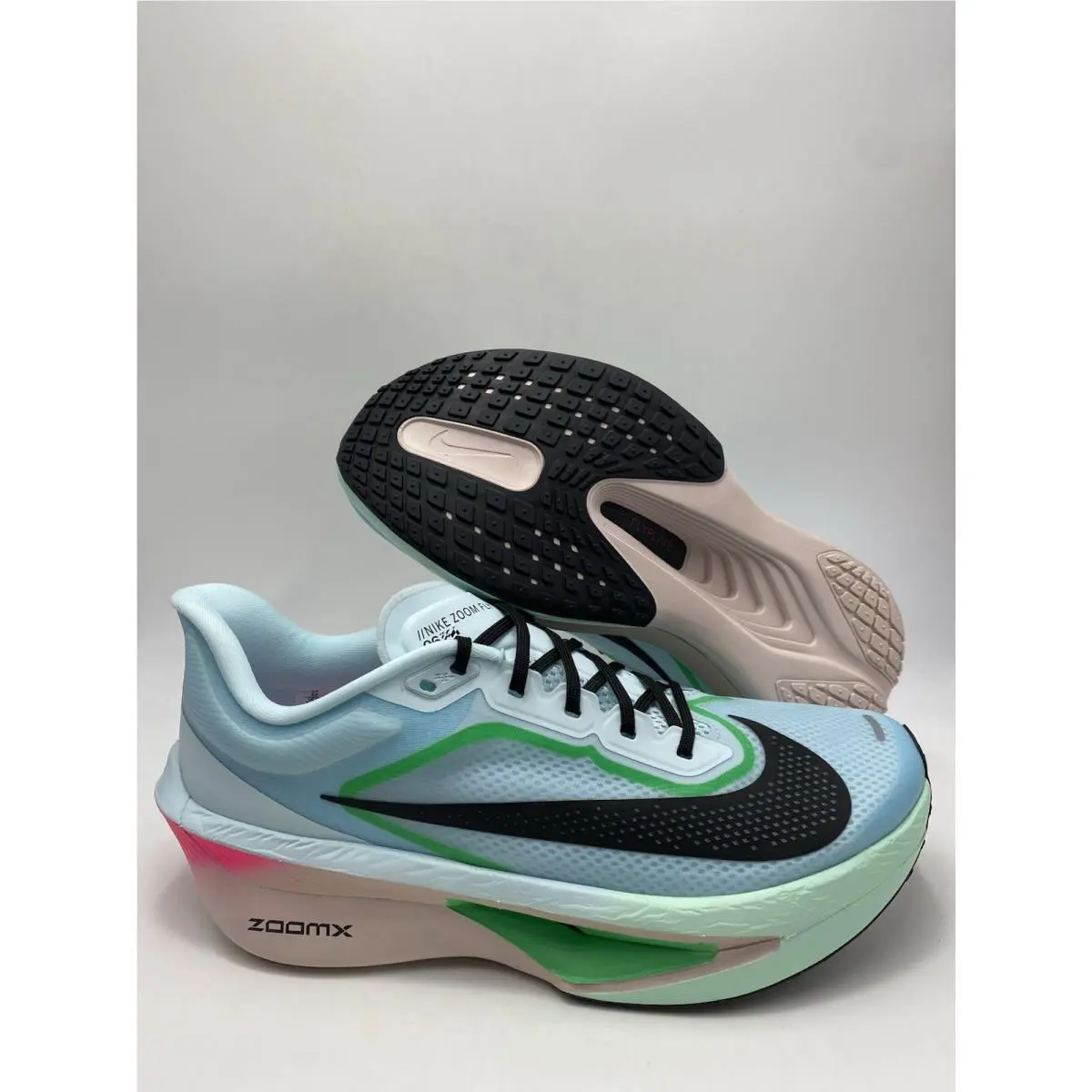 Nike Zoom Fly 6 Glacier Ice Black Hyper Pink FN8454 402 Men`s Size 10.5