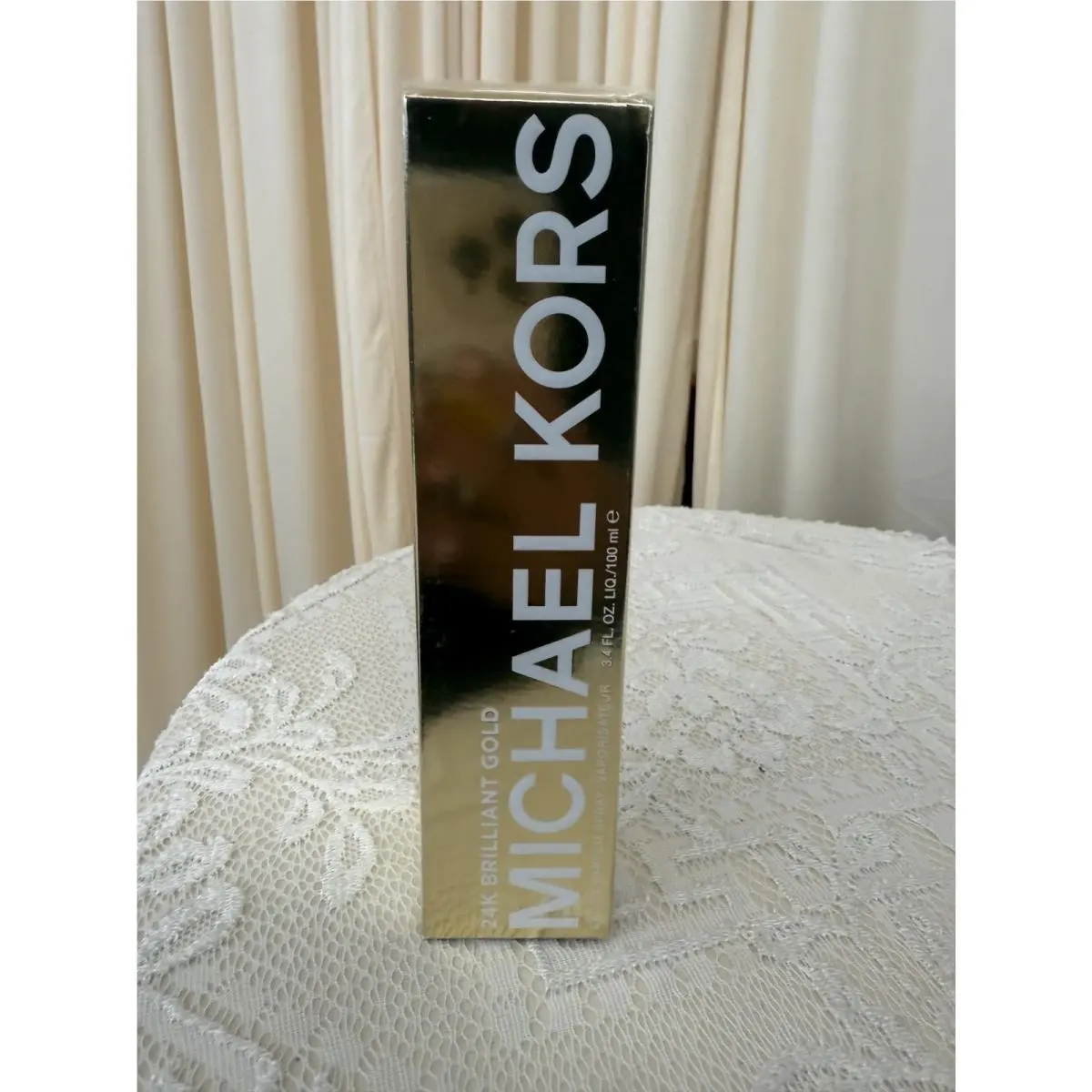 Michael Kors 24K Brilliant Gold Edp Spray 100ml and Box