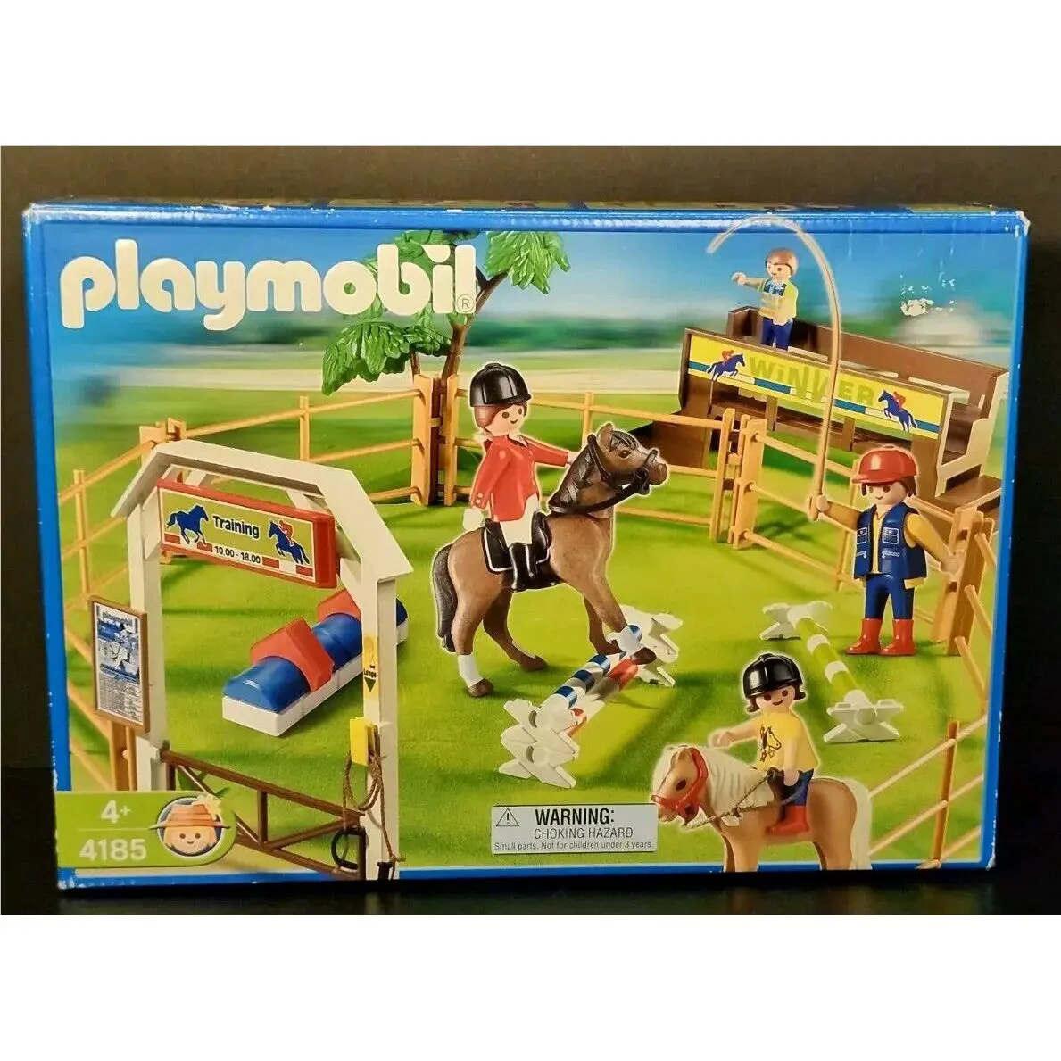 Playmobil 4185 Horse Pony Training Equestrian Set 2006 Y2K