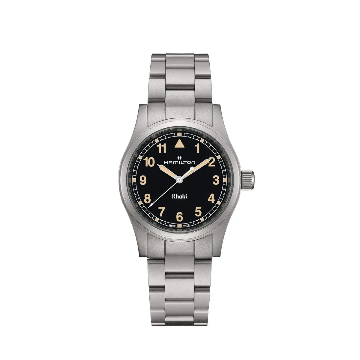 Hamilton Khaki Field Quartz Silver-tone Wristwatch H69401131
